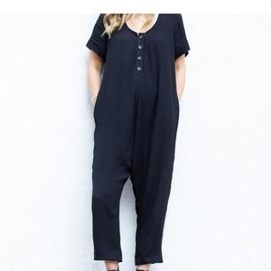 Frances M. Maternity Juniper Jumpsuit Size S
